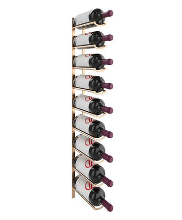 Flex Series Vino Rails Magnum 9 Bottle in Golden Bronze