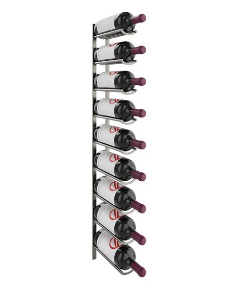 Flex Series Vino Rails Magnum 9 Bottle in Gunmetal