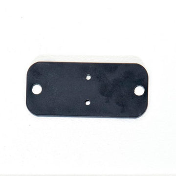 Evolution Low Profile Mounting Plate 1 Deep in Matte Black