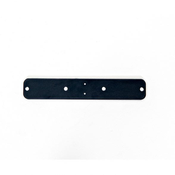 Evolution Low Profile Mounting Plate 2 Deep in Matte Black