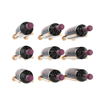 Vino Rails – 9 Bottle Designer Kit in Golden Bronze