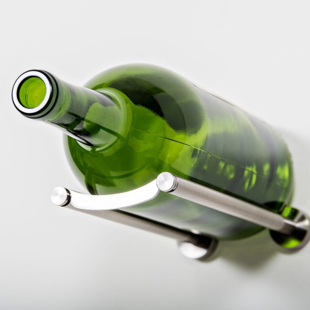 Wine Rack Rails Single Bottle Magnum Vino Rail Wine Rack | Simple, Minimalist Design ...