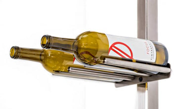 Flex Series Vino Rails in 2 Bottles (2 Column) Gunmetal