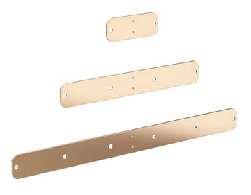 Vino Rails Magnum Mounting Plate in Golden Bronze 2 Wide