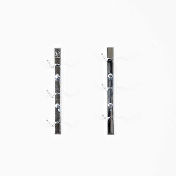 W Series Wine Rack 1 (modern wall mounted metal bottle storage)