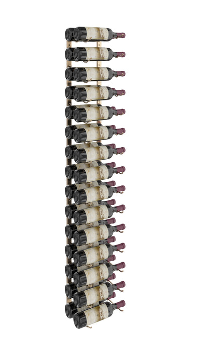 W Series Wine Rack 5 (wall mounted metal wine rack kit)