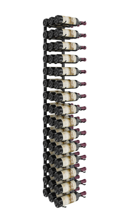 W Series Wine Rack 5 (wall mounted metal wine rack kit)