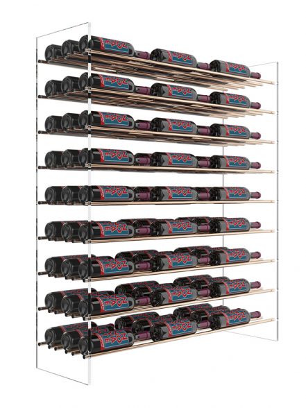 Evolution Rack (4ft) in Acrylic/Golden Bronze