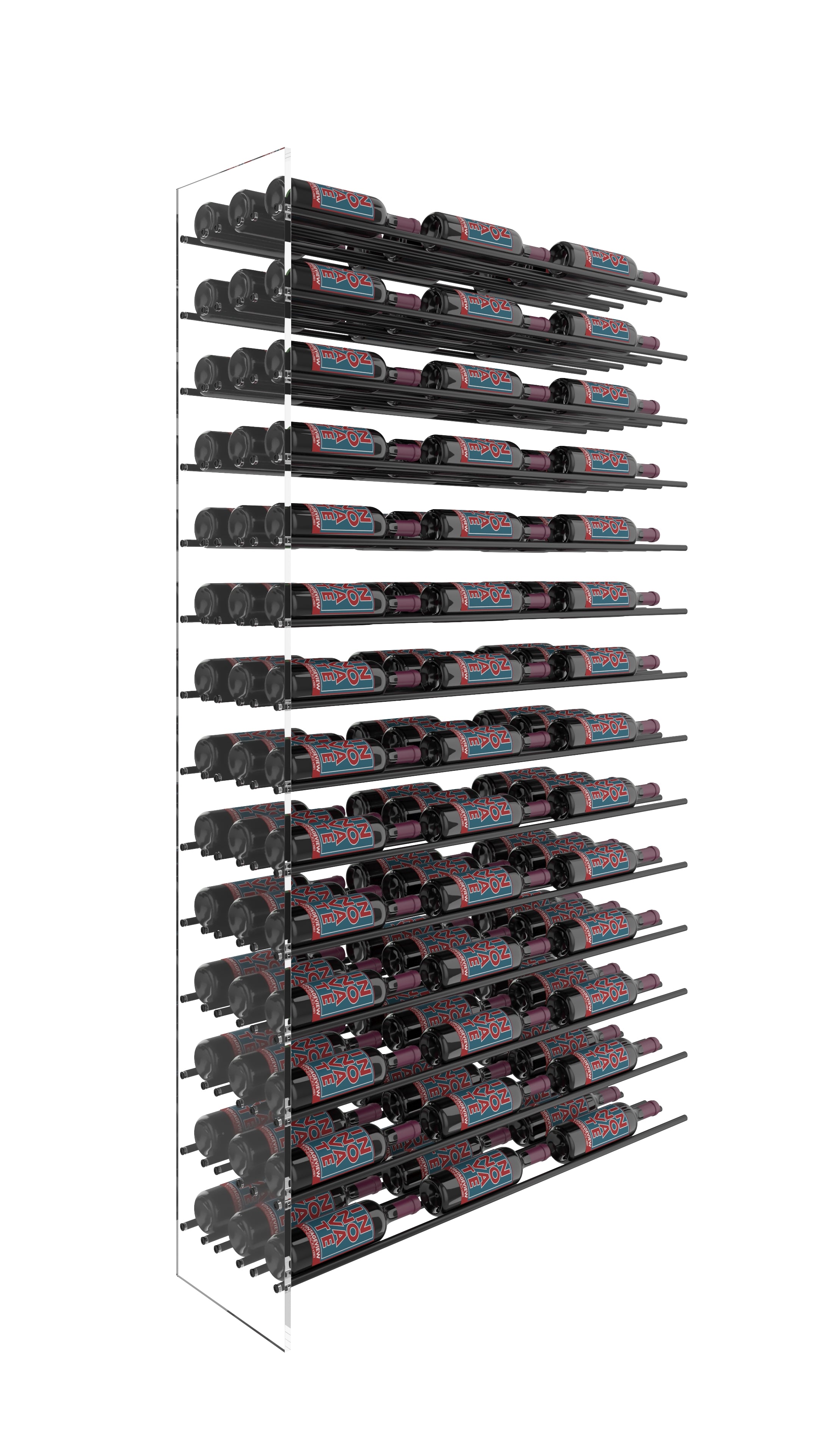 Evolution 6ft Extension in Acrylic/Matte Black