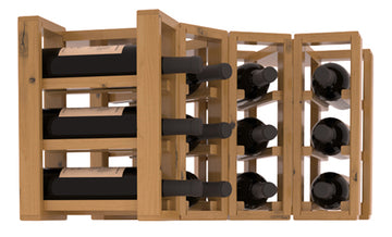 Living Series - 4 Column Corner Countertop Rack