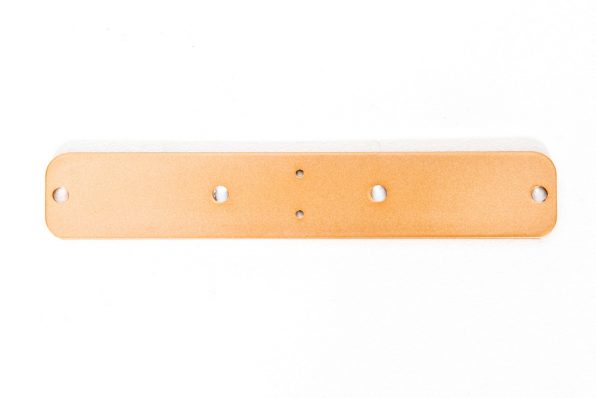 Vino Rails Mounting Plate in Golden Bronze 2 Wide
