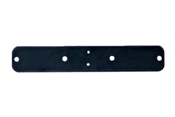 Vino Rails Mounting Plate in Matte Black 2 Wide