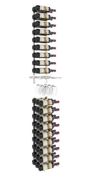 6 Glass and 45 Bottle Wine Rack Kit