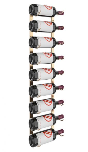 1.5L Wine Rack Single Deep in Golden Bronze