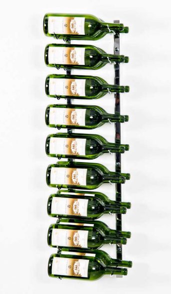 1.5L Wine Rack Double Deep in Chrome Luxe