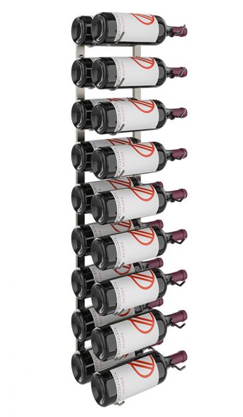 1.5L Wine Rack Double Deep in Gunmetal