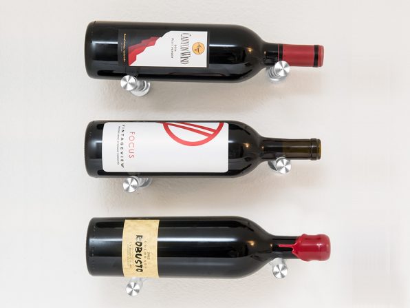 Vino Pins – 3 Bottle Designer Kit in Milled Aluminum