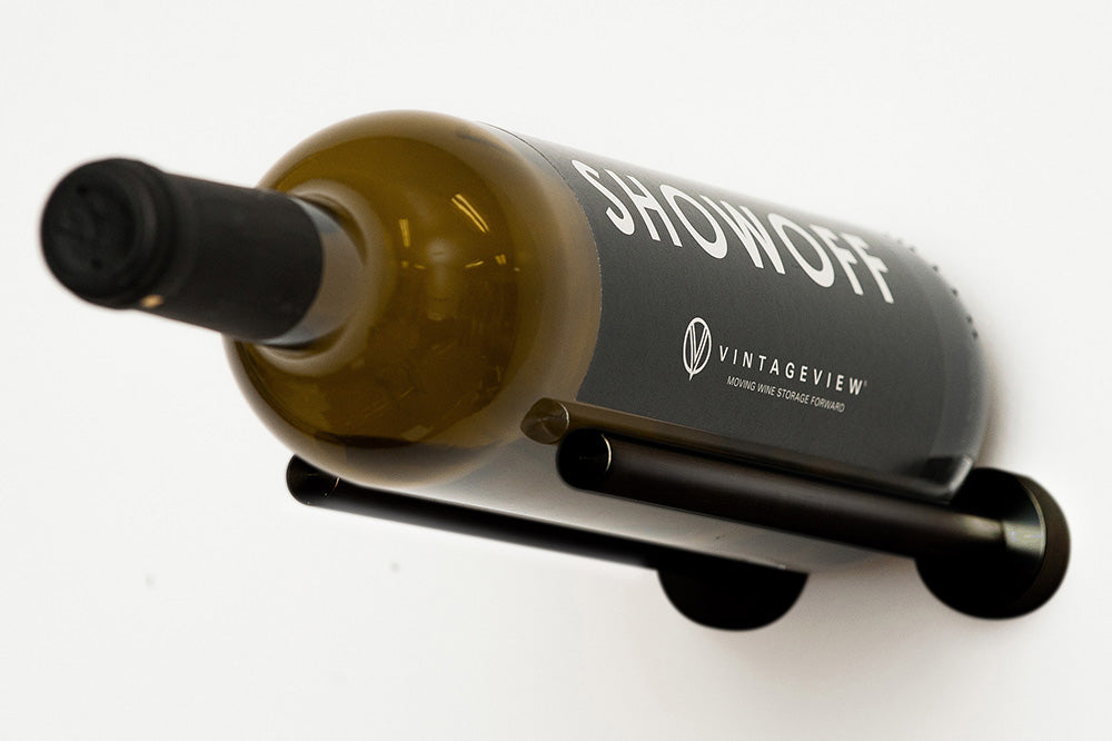 Wine Rack Rails Single Bottle Vino Rail Wine Rack | Simple, Minimalist Design – Wine ...