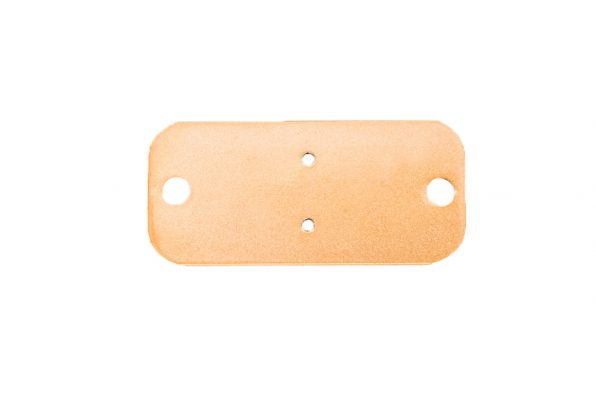 Vino Rails Mounting Plate in Golden Bronze 1 Wide