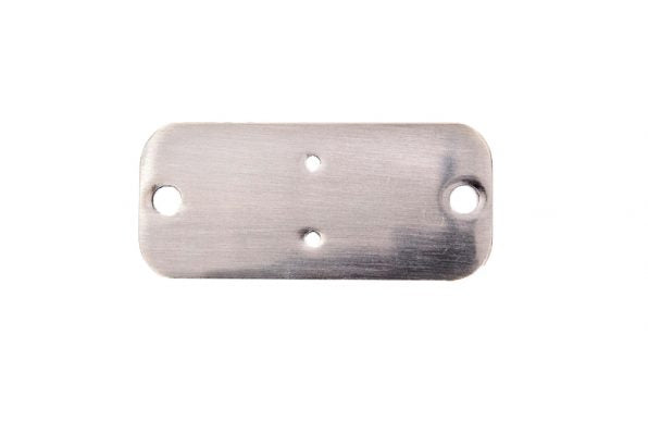 Vino Rails Mounting Plate in Gunmetal 1 Wide