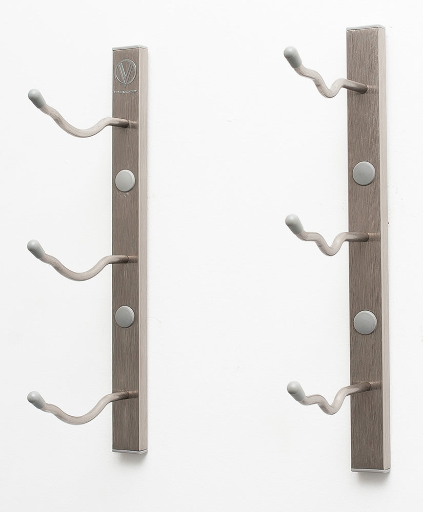 W Series Wine Rack 1 (modern wall mounted metal bottle storage)