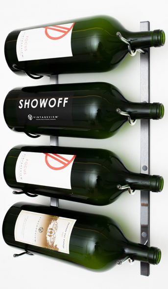 4 Bottle 3-6L Wine Rack