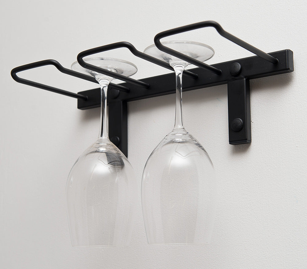 VintageView Single Deep Stemware Rack | Easily Store 2 Wine Glasses ...