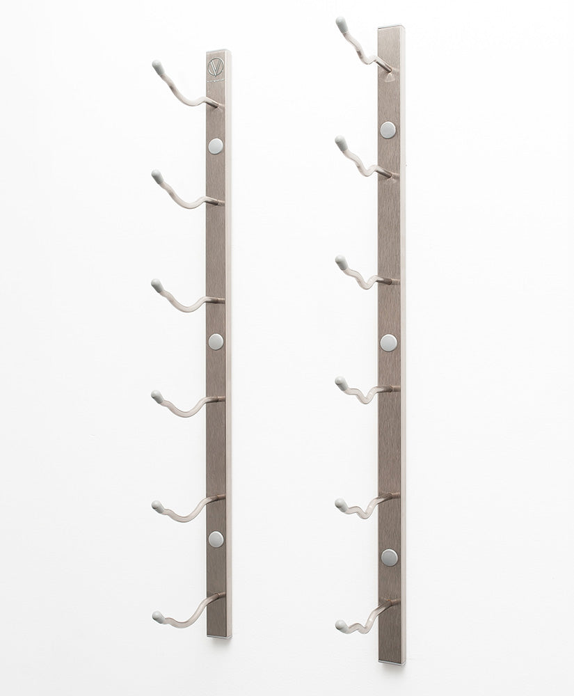 W Series Wine Rack 2 (wall mounted metal wine bottle storage)