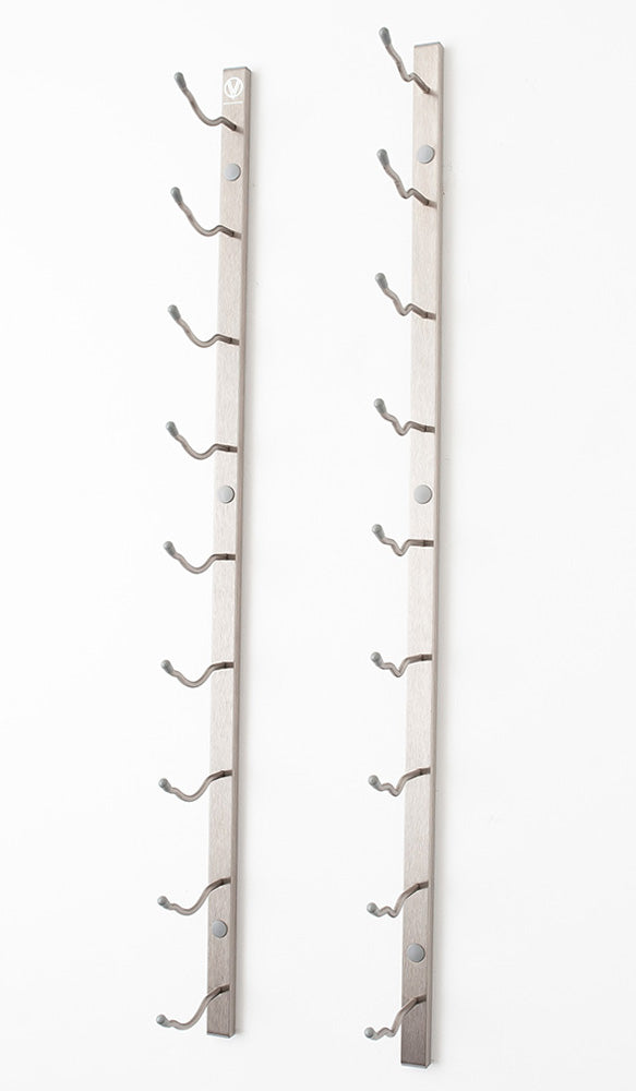 W Series Wine Rack 3 (wall mounted metal bottle storage)